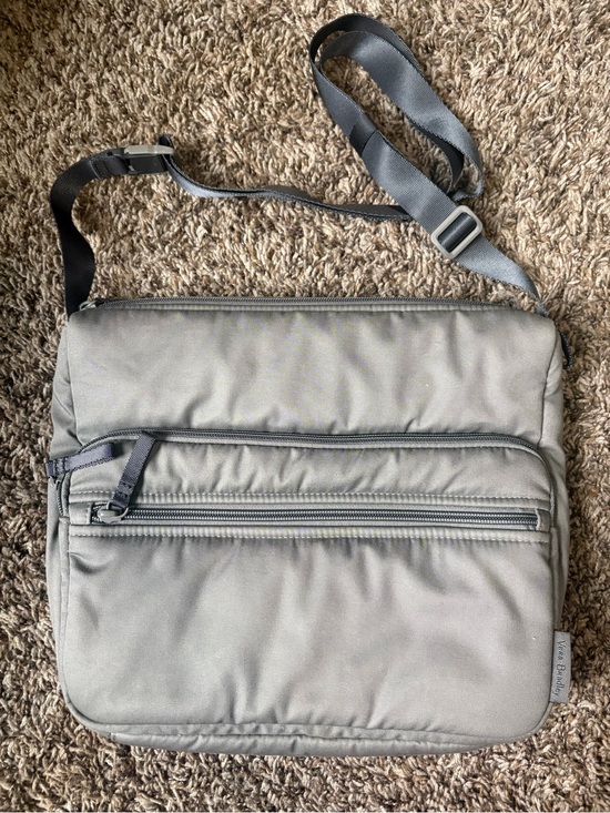 Vera Bradley Handbags - Vera Bradley Light Gray Crossbody Organizer